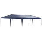 Partyzelt 4x9 m Blau
