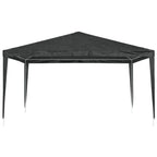 Profi-Partyzelt 4×4 m Anthrazit 90 g/m²