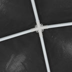 Profi-Partyzelt 4×4 m Anthrazit 90 g/m²