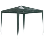Profi-Partyzelt 2,5×2,5 m Grün 90 g/m²