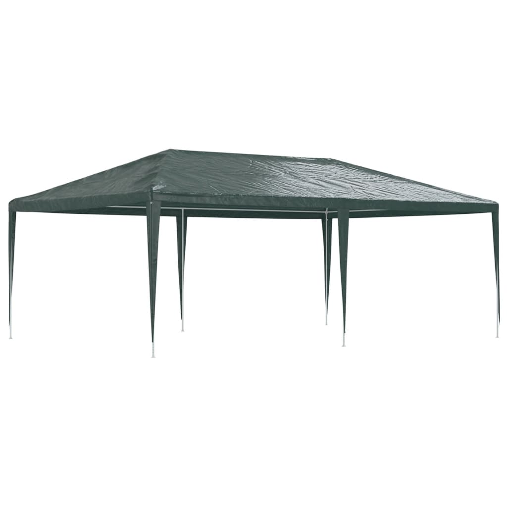 Profi-Partyzelt 4×6 m Grün 90 g/m²