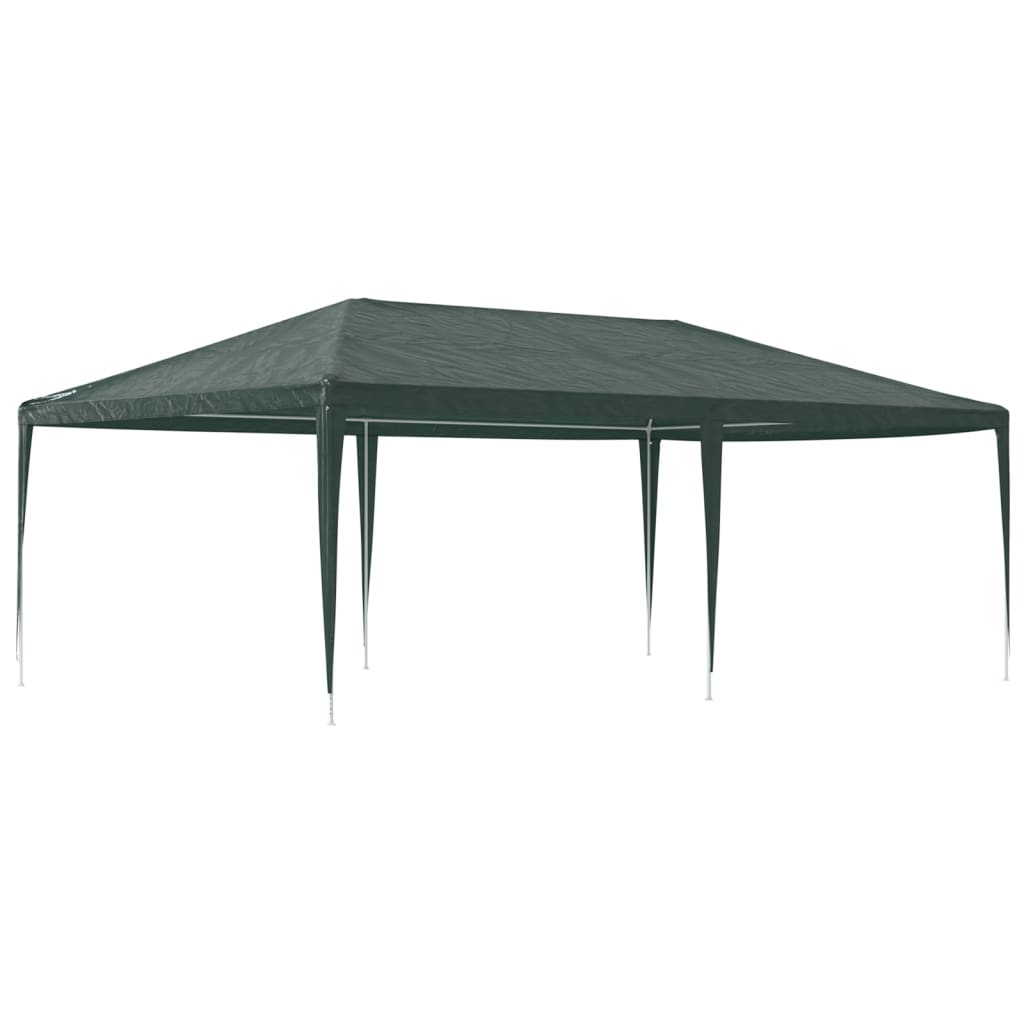 Profi-Partyzelt 4×6 m Grün 90 g/m²