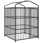 Outdoor-Hundezwinger mit Überdachung 150 x 150 x 200 cm