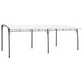 Garten-Sonnenschutz 6x3x2,55 m Cremeweiß