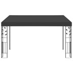 Wand-Pavillon 4x3x2,5 m Anthrazit