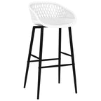 Barhocker 2 Stk. Weiß