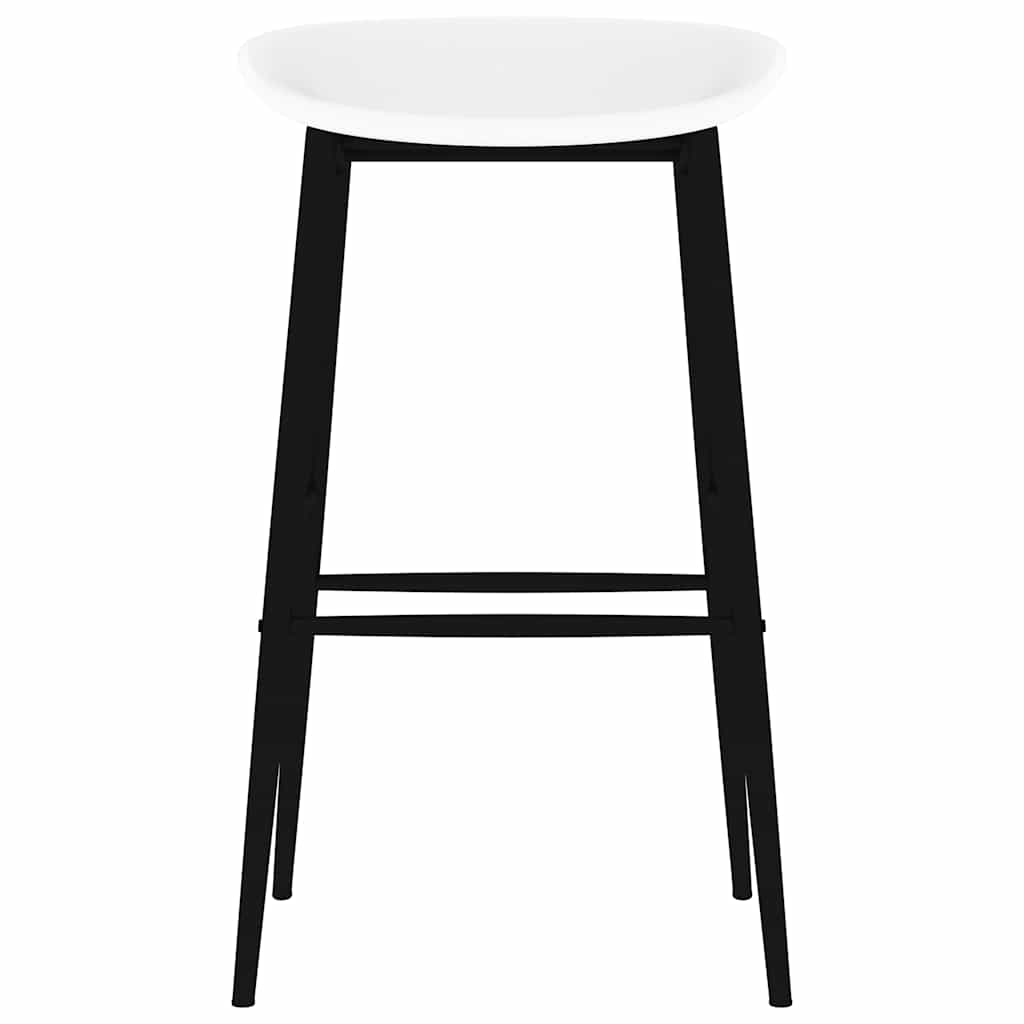 Barhocker 2 Stk. Weiß