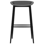 Barhocker 2 Stk. Grau