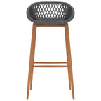 Barhocker 4 Stk. Grau