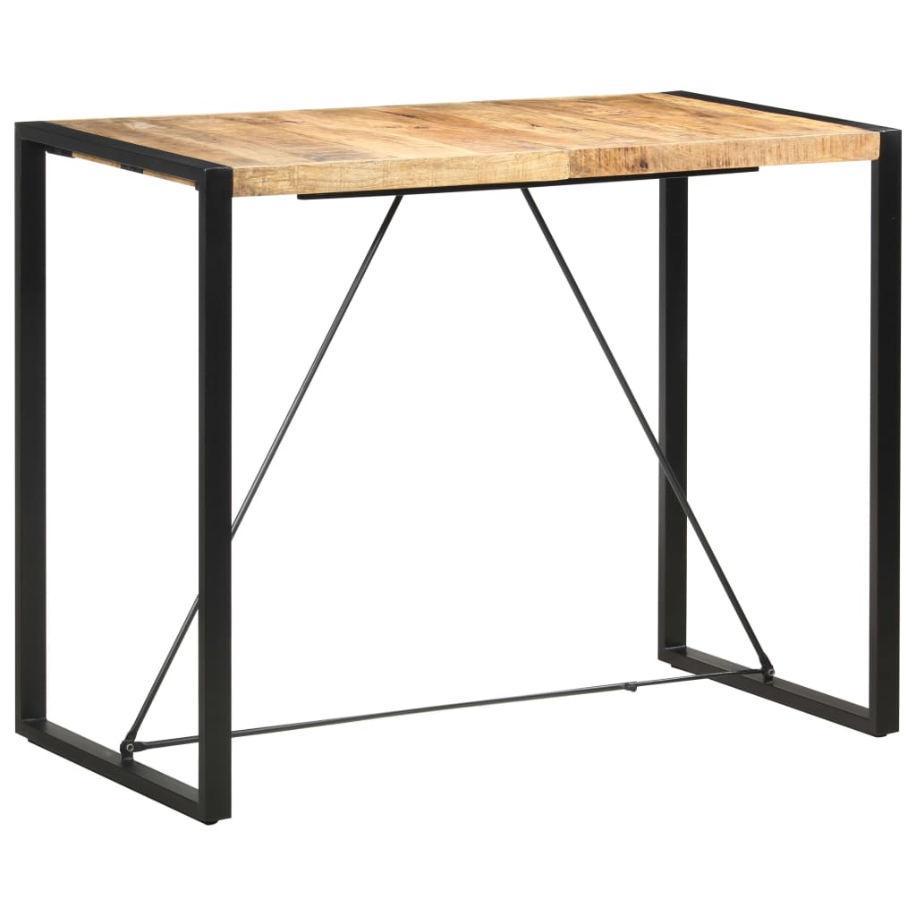 Bartisch 140 x 70 x 110 cm Massivholz Mango