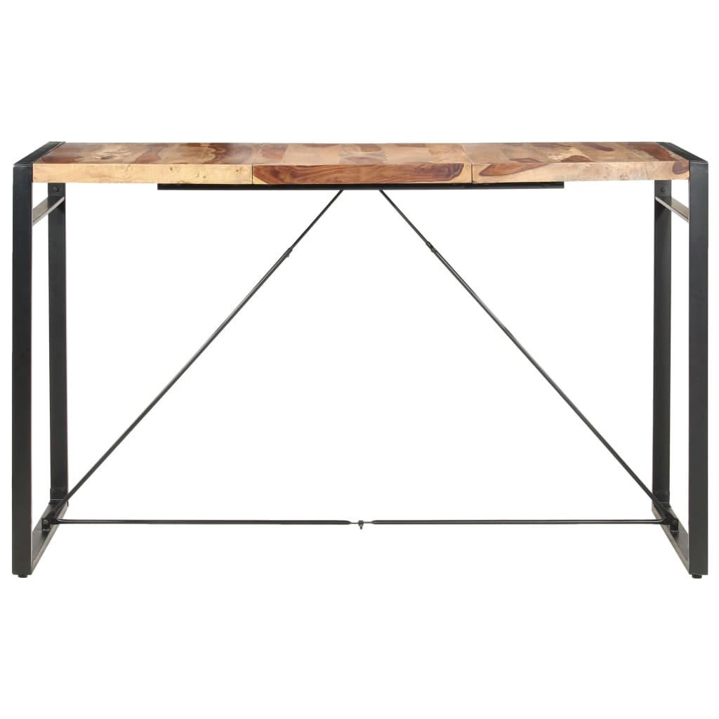 Bartisch 180 x 90 x 110 cm Massivholz Akazie