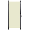 Außenrollo 100 x 270 cm Creme