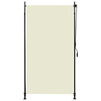 Außenrollo 120 x 270 cm Creme