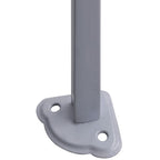 Profi-Partyzelt Faltbar 2×2 m Stahl Creme