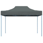 Profi-Partyzelt Faltbar 3×4 m Stahl Anthrazit