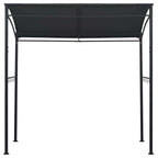 BBQ-Pavillon 215x150x220 cm Anthrazit Stahl