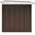 Garten-Aufbewahrungsbox Braun 109 x 67 x 65 cm