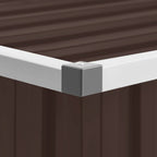 Garten-Aufbewahrungsbox Braun 109 x 67 x 65 cm
