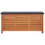 Gartenbox 117x50x55 cm Eukalyptus Massivholz