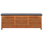 Gartenbox 150x50x55 cm Eukalyptus Massivholz
