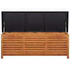 Gartenbox 150x50x55 cm Eukalyptus Massivholz