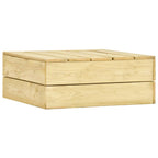 Gartentisch 75x75x31 cm Kiefernholz Imprägniert