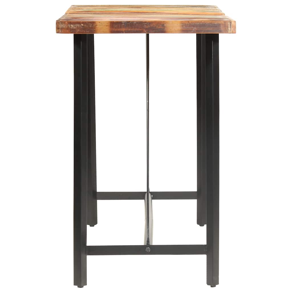Bartisch 180 x 70 x 107 cm Recyceltes Massivholz