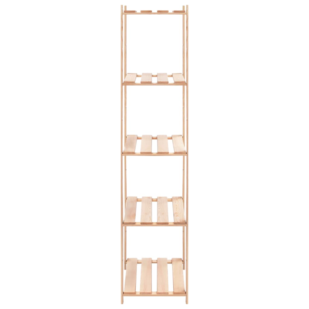 Lagerregale 5 Böden 2 Stk. 80×38×170cm Kiefer Massivholz 250kg