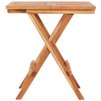3-tlg. Bistro-Set Klappbar Teak Massivholz