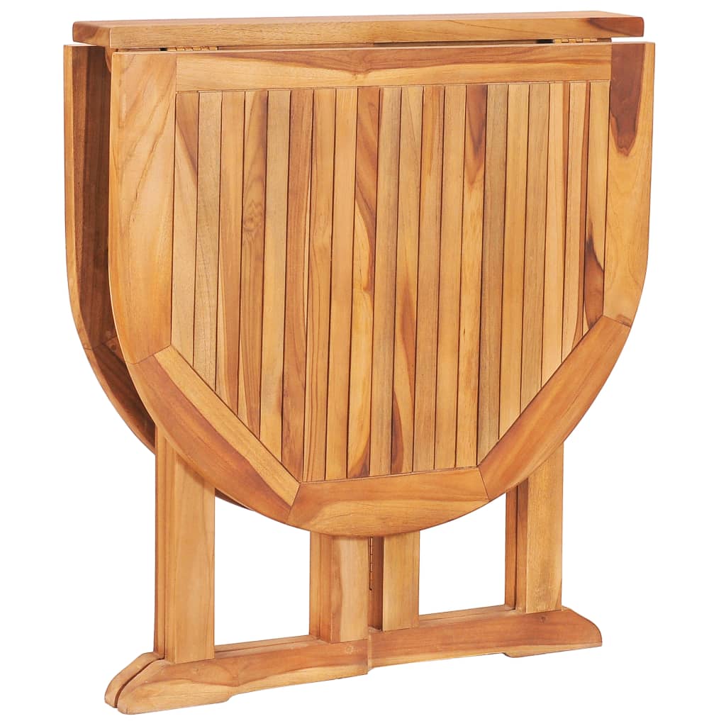 5-tlg. Garten-Essgruppe Klappbar Massivholz Teak
