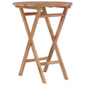 Gartentisch Klappbar 60 cm Massivholz Teak