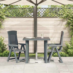 Gartentisch Grün 80x75x72 cm Kunststoff