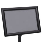 A3-Plakatständer Schwarz Aluminiumlegierung