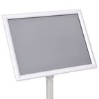 A4-Plakatständer Silbern Aluminiumlegierung