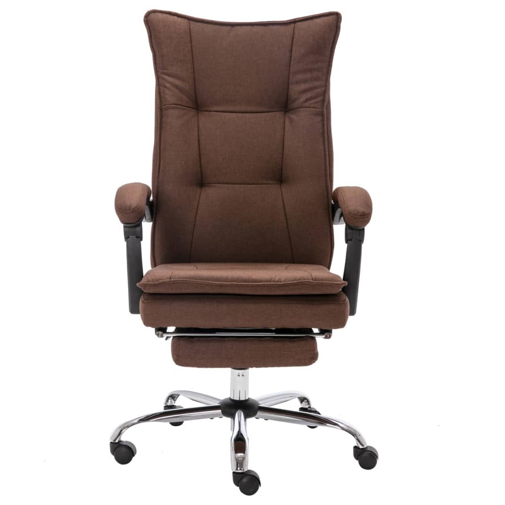 Bürostuhl Braun Stoff