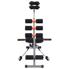 Bauchtrainer in L-Form mit Elastischen Bändern