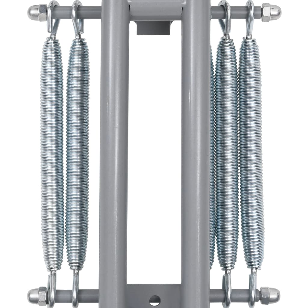 Bauchtrainer in L-Form mit Elastischen Bändern