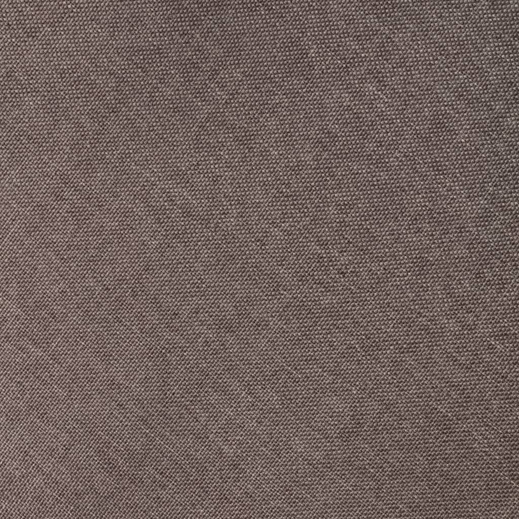 Drehbarer Bürostuhl Taupe Bugholz und Stoff
