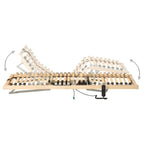 Lattenrost Elektrisch mit 28 Latten 7 Zonen 90x200 cm