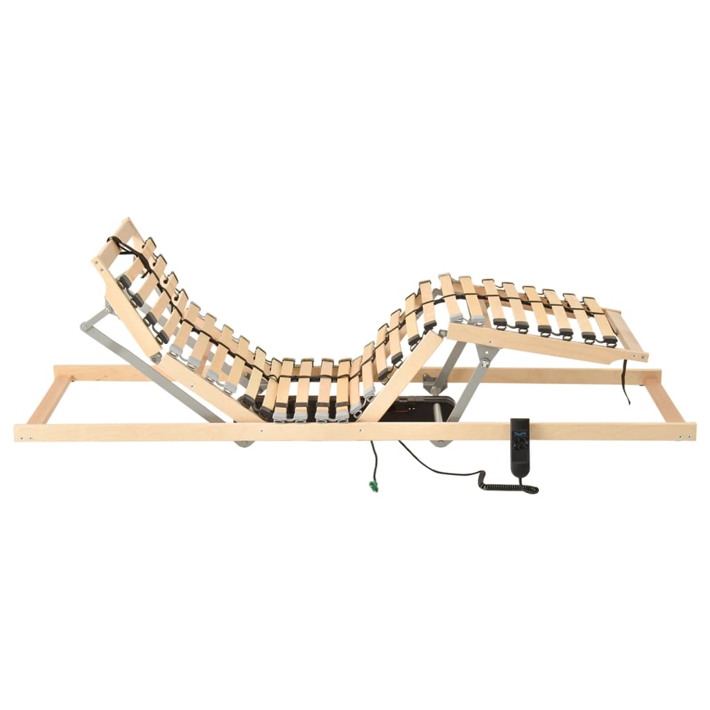 Lattenrost Elektrisch mit 28 Latten 7 Zonen 90x200 cm