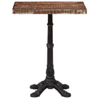 Bistrotisch 60x60x76 cm Altholz Massiv
