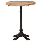 Bistrotisch Ø60x76 cm Raues Mangoholz