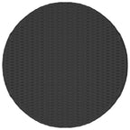 Gartentisch Schwarz 70x70x73 cm Poly Rattan