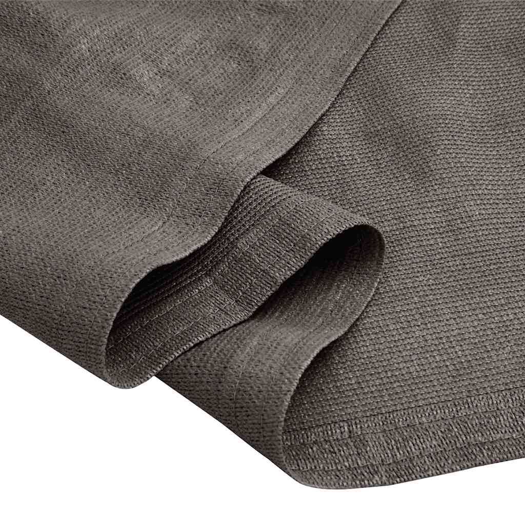 Zeltteppich 250x350 cm Anthrazit