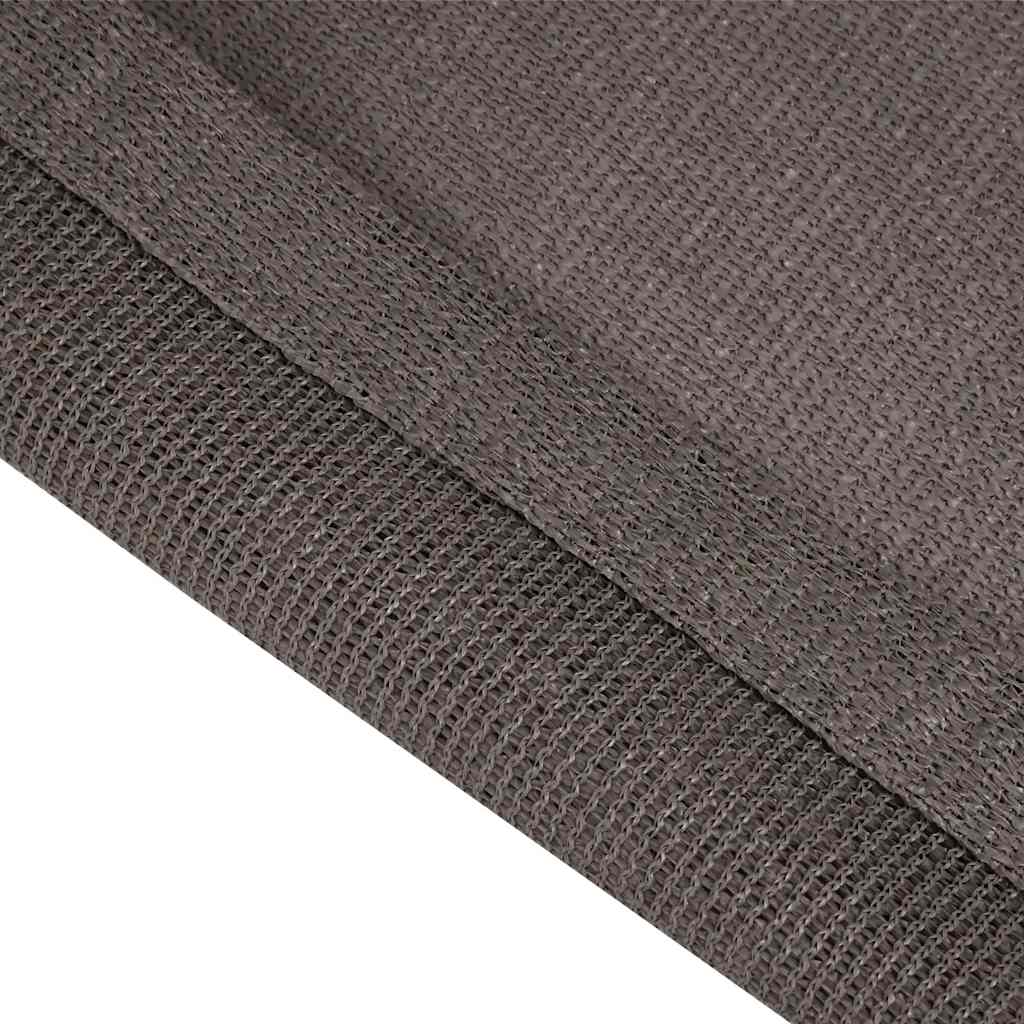 Zeltteppich 400x800 cm Anthrazit HDPE