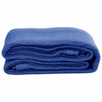 Zeltteppich 200x400 cm Blau HDPE