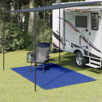 Zeltteppich 250x200 cm Blau HDPE
