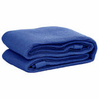 Zeltteppich 400x600 cm Blau HDPE