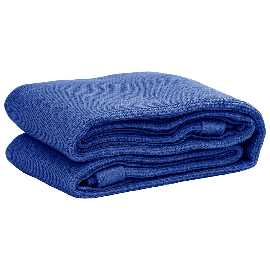 Zeltteppich 400x700 cm Blau HDPE