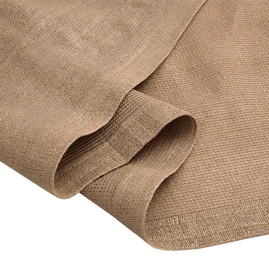 Zeltteppich 250x500 cm Taupe